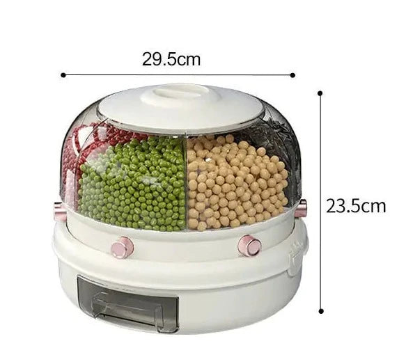Grains Food Dispenser - 360° Rotation